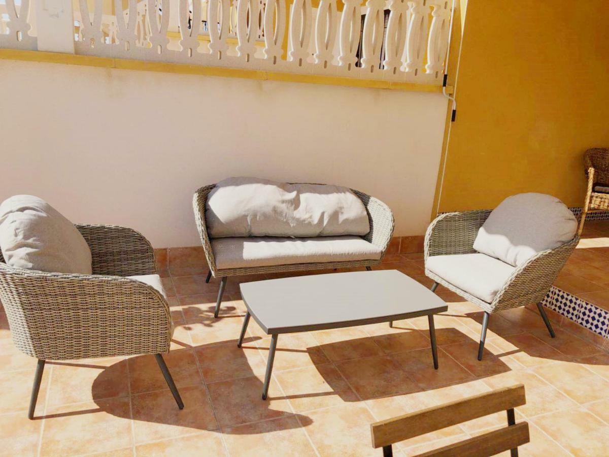 Apartamento Apartamento Con Terraza 50M2，500M A La Playa Arenales del Sol Exterior foto